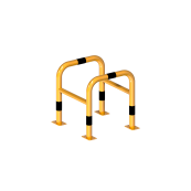 Anti-nudge hoop for posts | width: 800 mmdepth: 800 mmheight: 800 mm | to be fixed by plugs